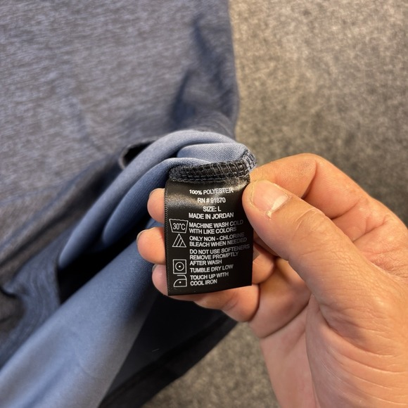 Bollé Pullover Men's Gray Large 1/4 Zip Performance Golf Tennis NWT - Picture 7 of 8